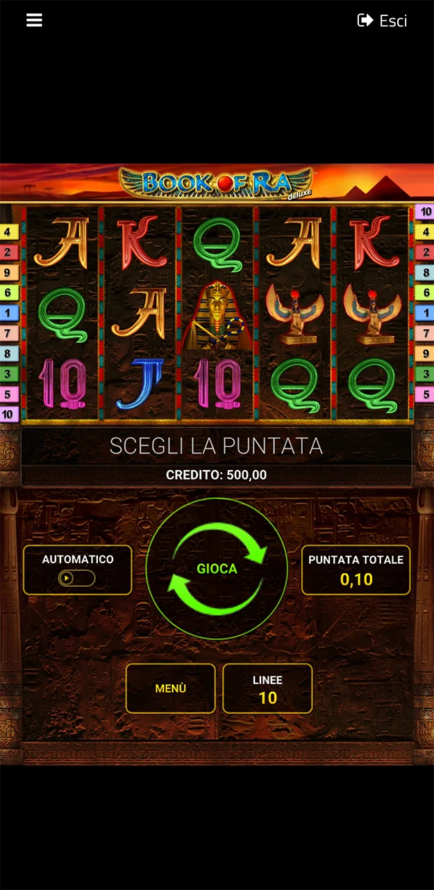 Gira la slot e vinci con il miglior casinò AdmiralBet.