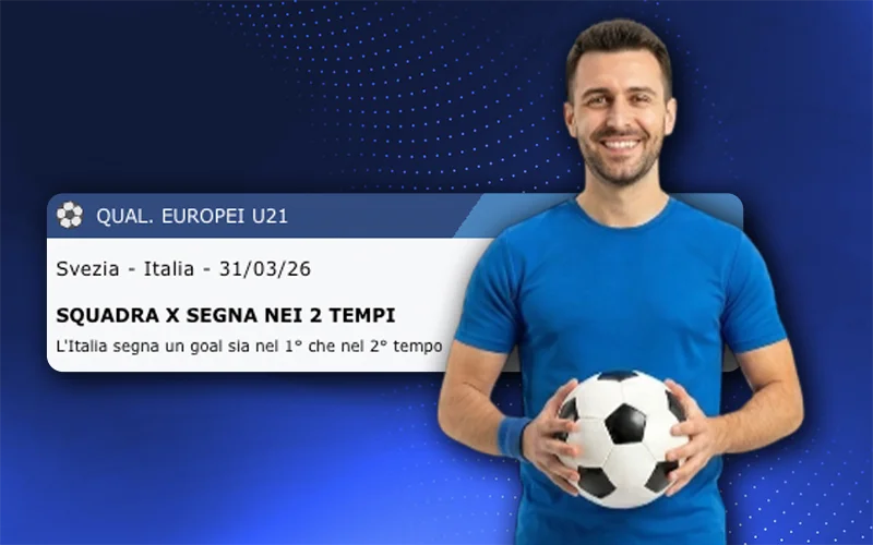 Segui la partita in diretta e piazza le tue scommesse direttamente sul sito di AdmiralBet.